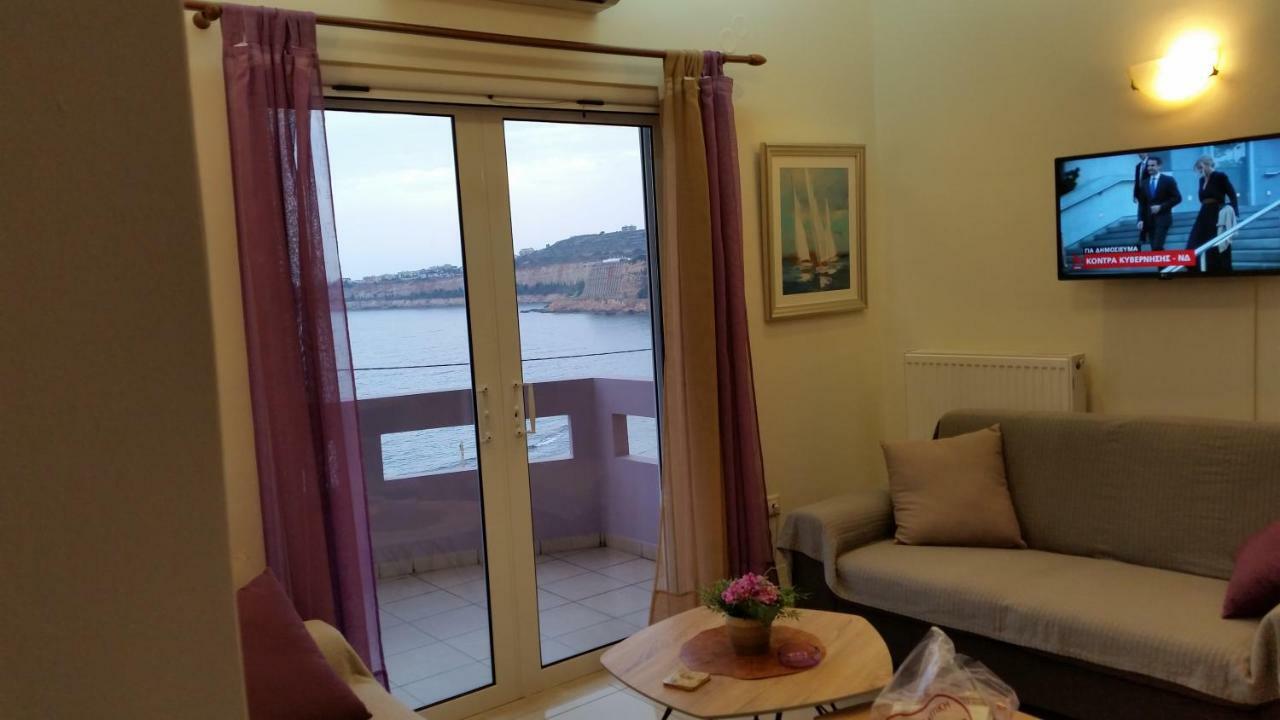 Amazing Sea View Apartment (Adults Only) Hriszí Aktí Haniá Kültér fotó